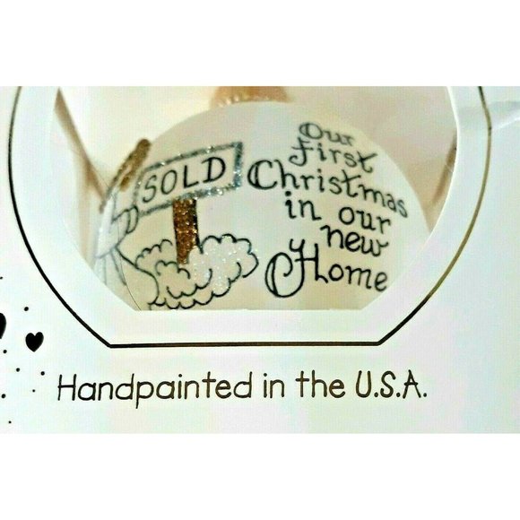 Heart Gifts Hand Painted Ornament Angel - Picture 2 of 6